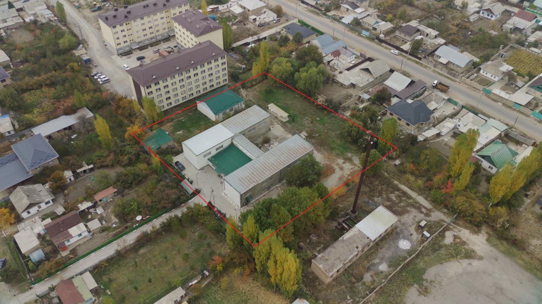 Здание гостиницы Kerben Palace в Таласе. Фото: пресс-служба ГКНБ.
