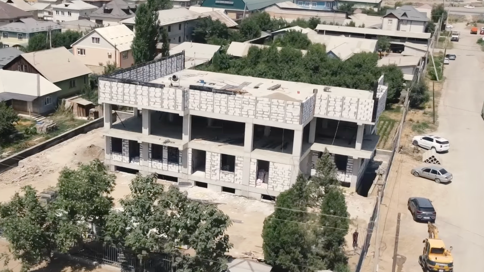 В Оше к осени завершат строительство нового детского сада на 75 мест