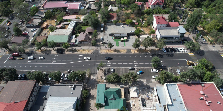 Какие дороги завершены за первое полугодие 2025 года? Отчет мэрии Бишкека