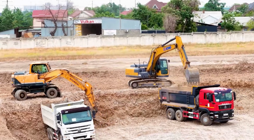 В Бишкеке появится новое искусственное озеро – его контуры уже сформированы