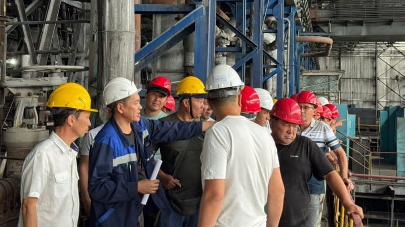 Сотрудники Чакан ГЭС посетили ТЭЦ Бишкека в рамках обмена опытом