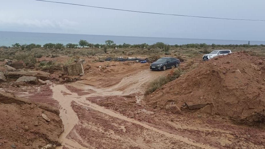 На автодороге Балыкчы – Боконбаево – Каракол открыли одностороннее движение