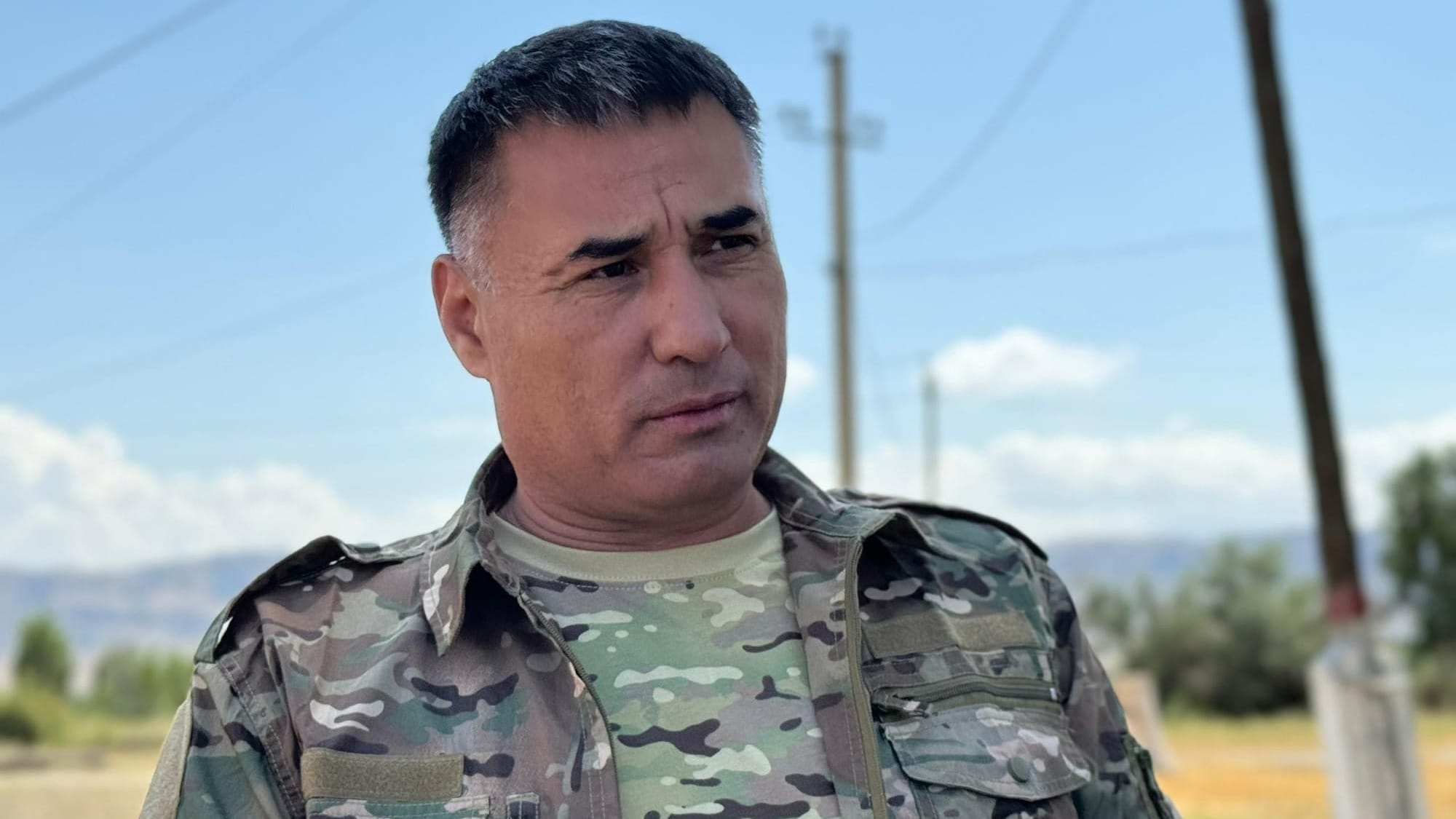 Министр транспорта сделал замечание подрядчику в Таласской области