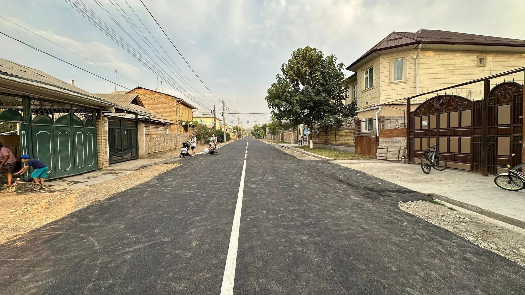 В Оше открыли две улицы после капитального ремонта