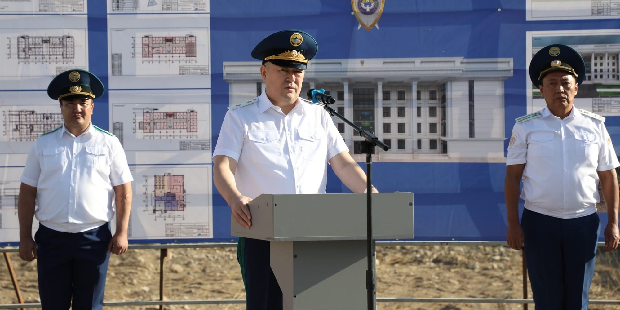 В Чуйской области заложили капсулу под строительство нового здания прокуратуры