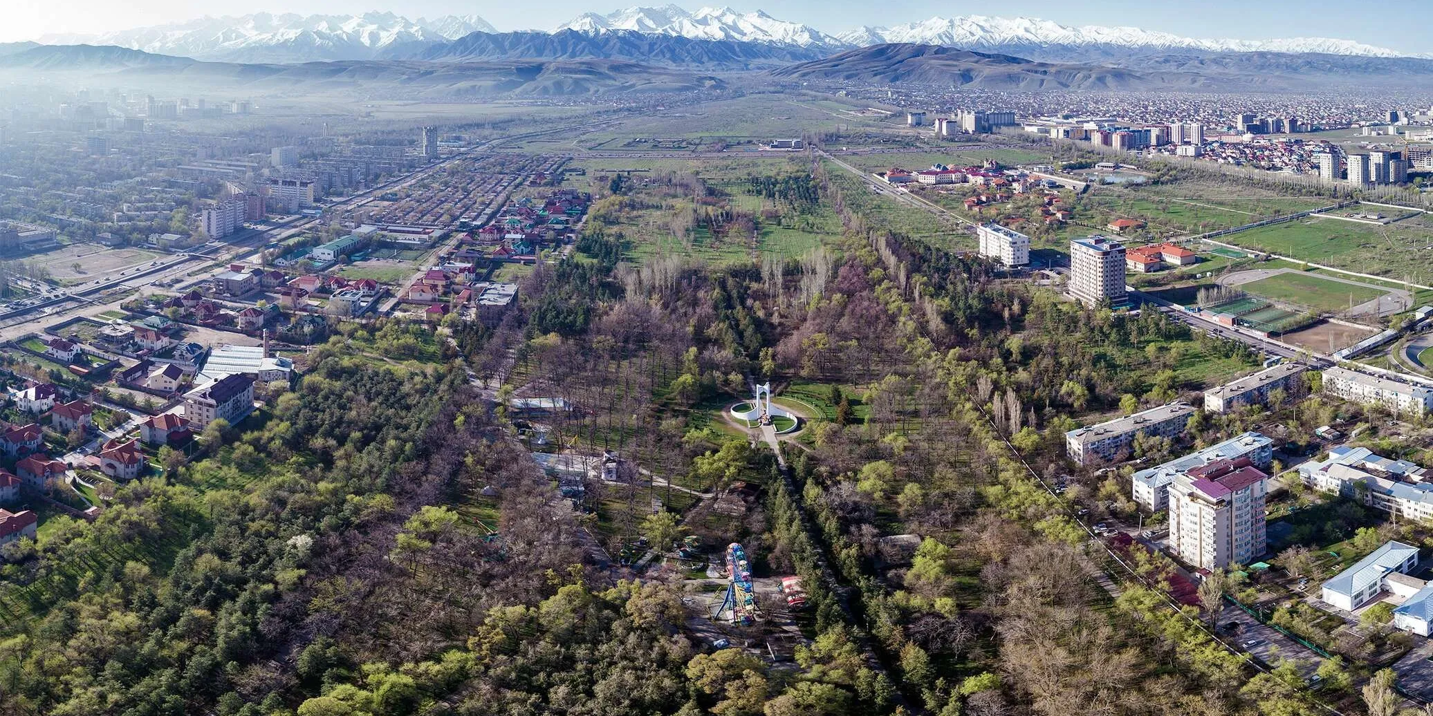 Мэрия Бишкека не будет сносить дома в парке «Ататюрк» — в обмен на 500 млн сомов