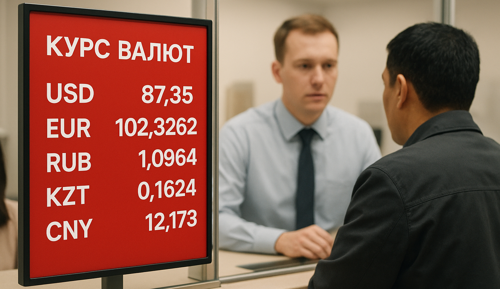 Доллар стабилен, остальные валюты подорожали — курс НБ КР на 14 августа