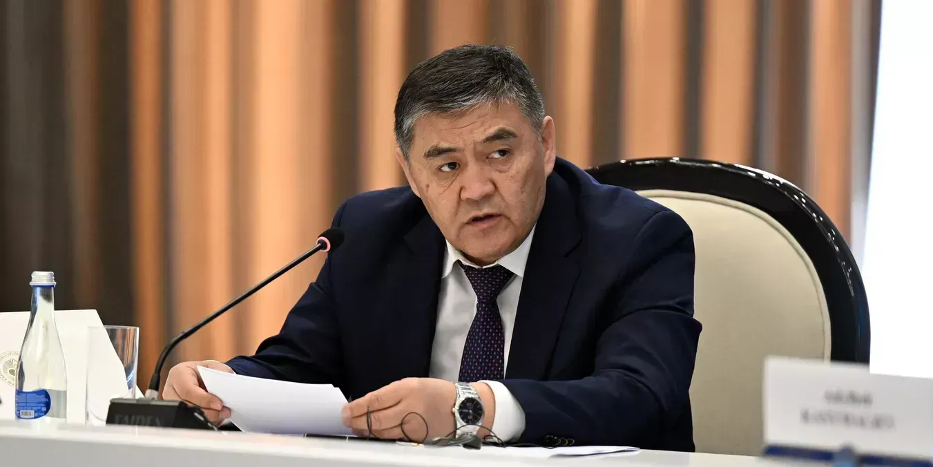 Глава ГКНБ Камчыбек Ташиев. Фото: Администрация президента КР.