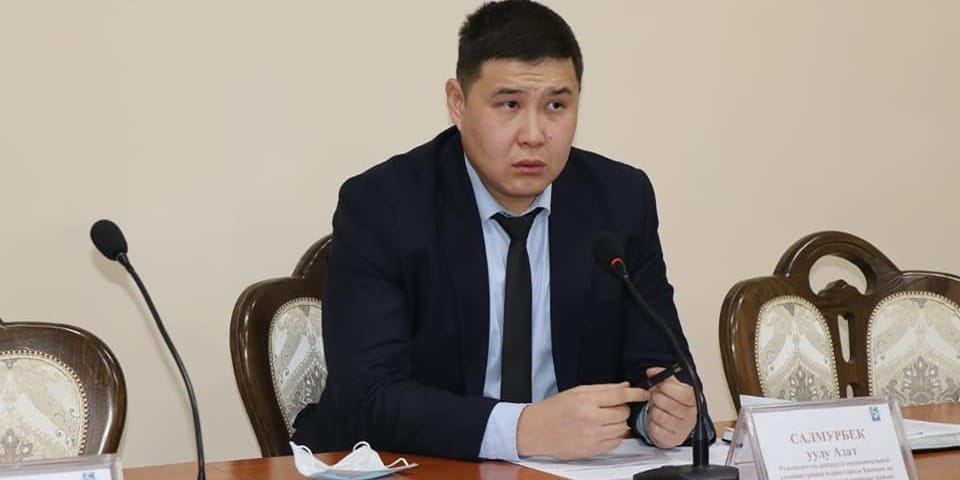 Вице-мэр Токмока Азат Салмурбек уулу назначен мэром Кара-Балты
