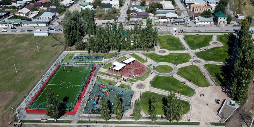 В столичном жилмассиве «Мурас-Ордо» открыли новый сквер