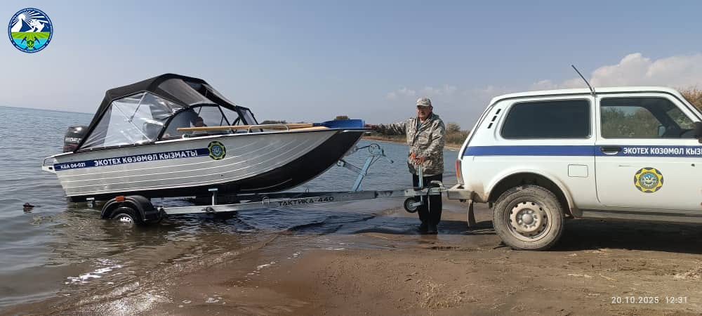 На Иссык-Куле изъяли 300 метров незаконных рыболовных сетей