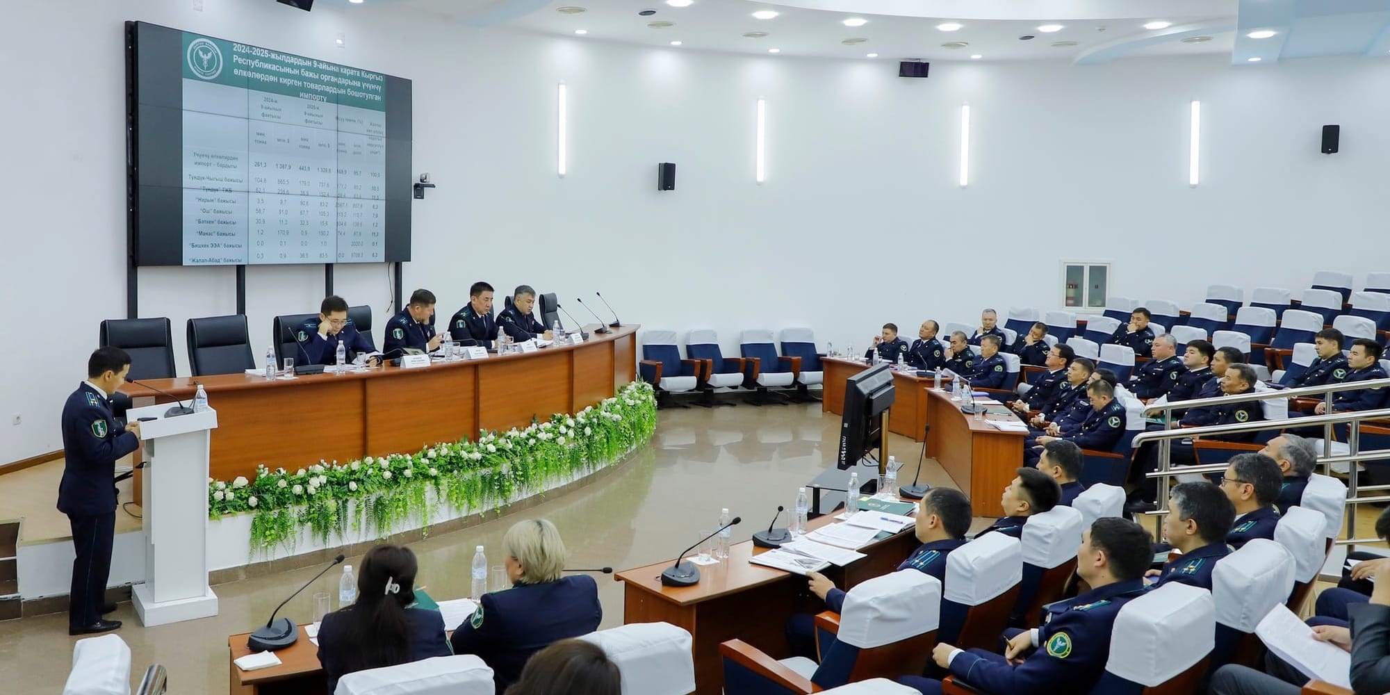 Таможня принесла бюджету КР 102 млрд сомов — план перевыполнен на 2.4%