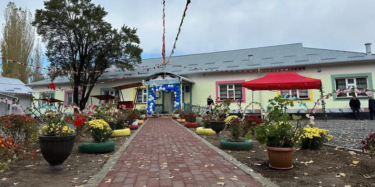 В Кадамжайском районе построили детсад за 12 млн сомов