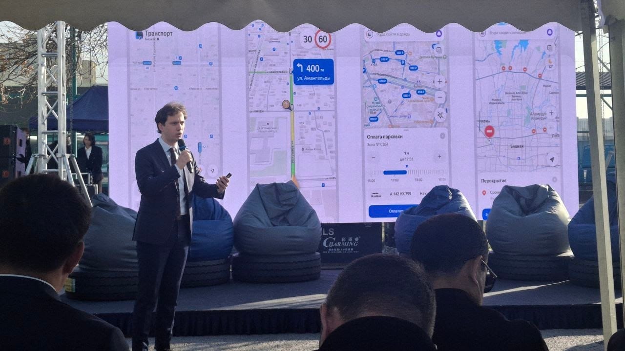 Смарт-светофоры и больше остановок — «Яндекс» предложил решения для разгрузки трафика в Бишкеке