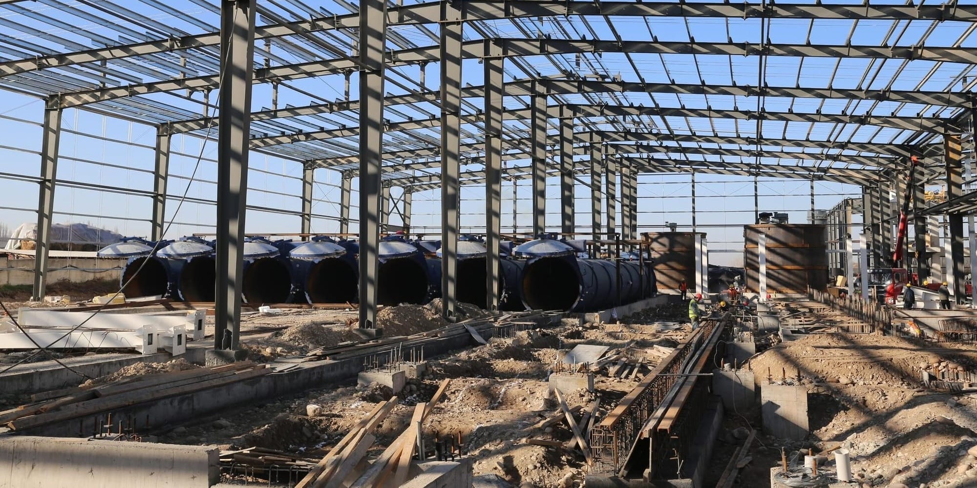 Нацагентство по инвестициям проверило строительство завода газобетона «Хуа Руй»