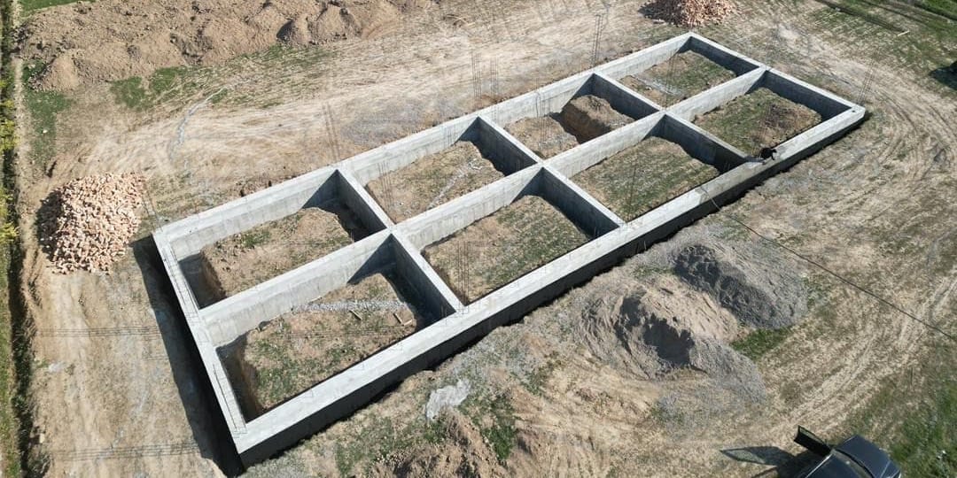 В селе Бакыян строят новый детский сад на 50 мест