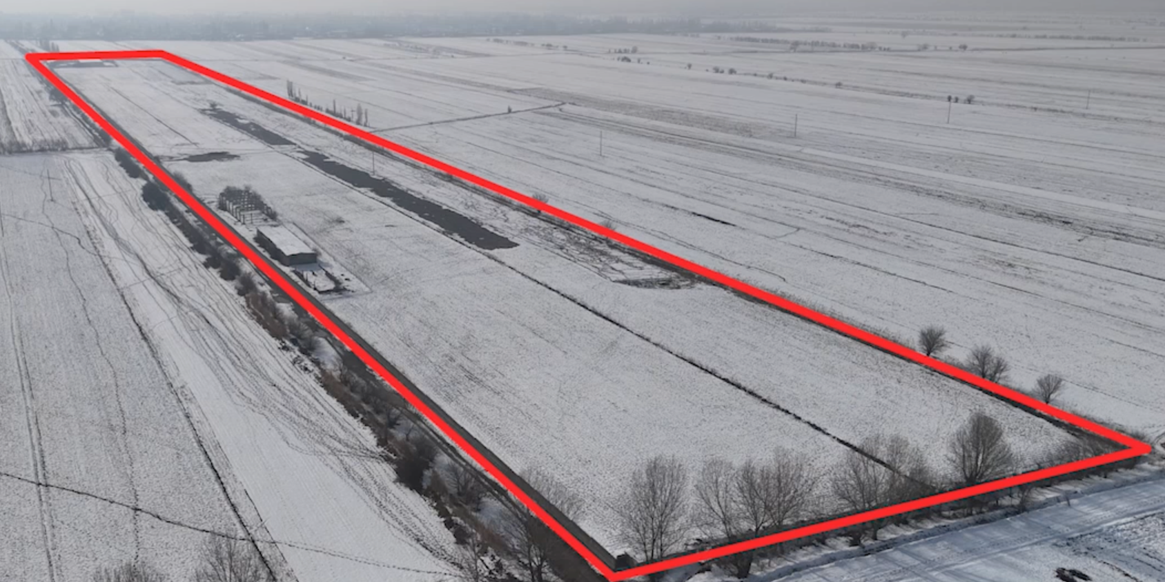 ГКНБ вернул государству 12.8 га земли бывшего аэродрома в Сузакском районе