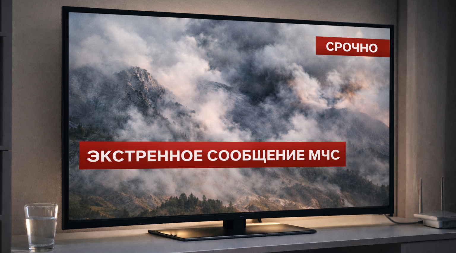 МЧС разрешили бесплатно передавать экстренные сообщения через телеканалы