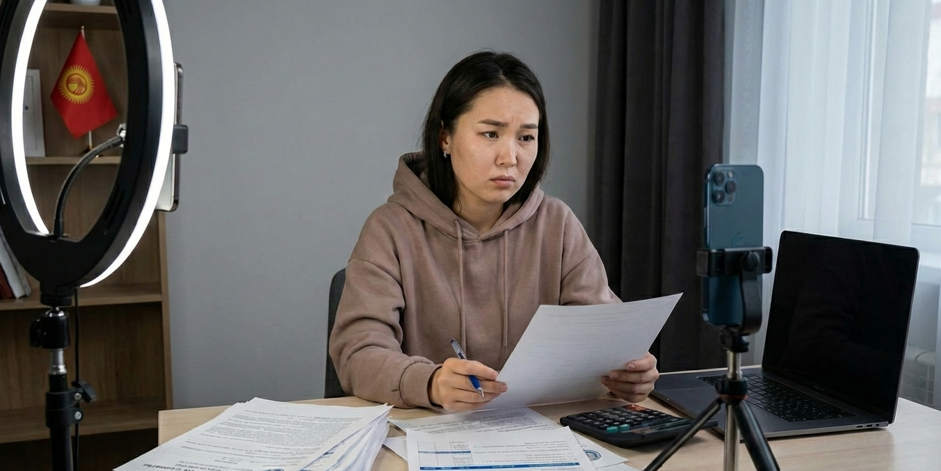 В КР блогеров могут обязать платить налоги с рекламы