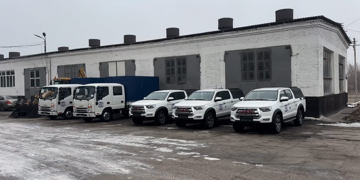 Бишкекское ПЭС получило новую спецтехнику для аварийных бригад