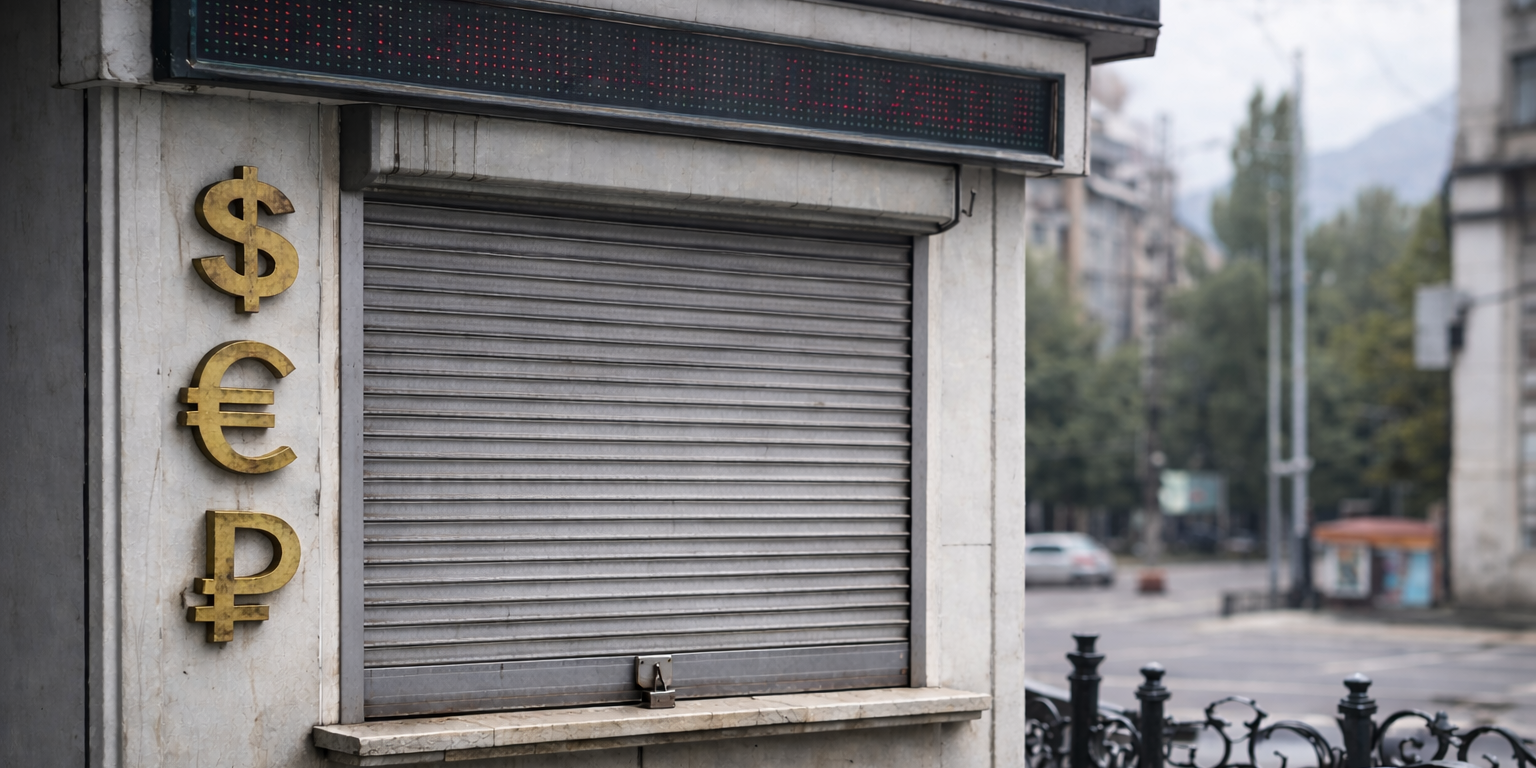 Нацбанк приостановил лицензии двух обменок в Бишкеке