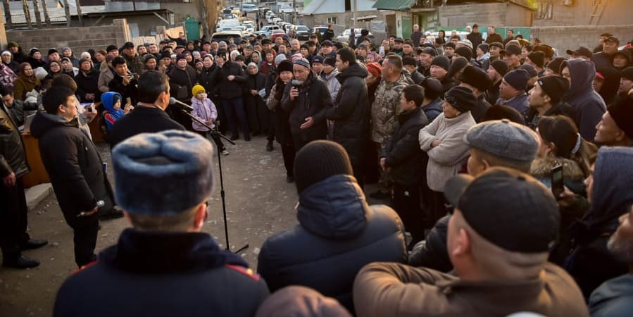 В жилмассиве Ак-Жар заасфальтируют главную улицу и запустят общественный транспорт