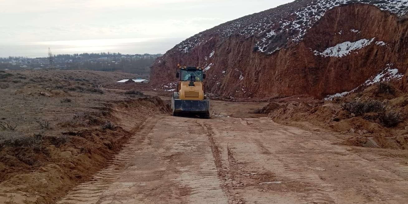 Как идет строительство объездной дороги в Чолпон-Ате, рассказали в Минтрансе