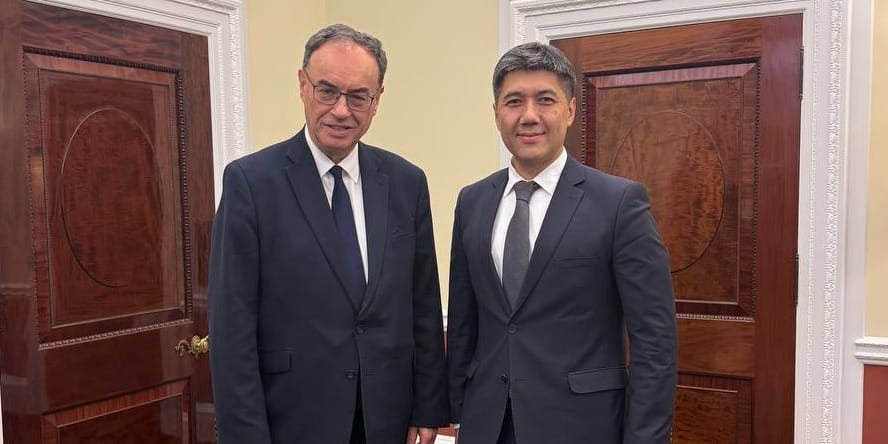 Мелис Тургунбаев встретился с руководителем Банка Англии