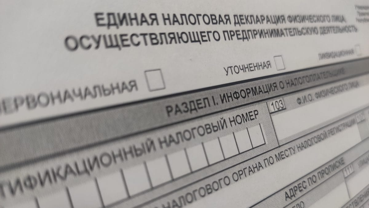 Единую налоговую декларацию в Кыргызстане представили почти 70 тысяч налогоплательщиков