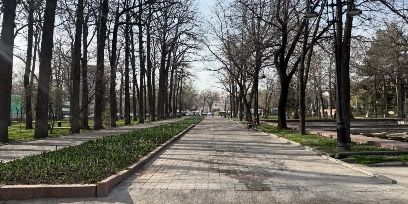 Власти Бишкека в апреле начнут реконструкцию Дубового парка