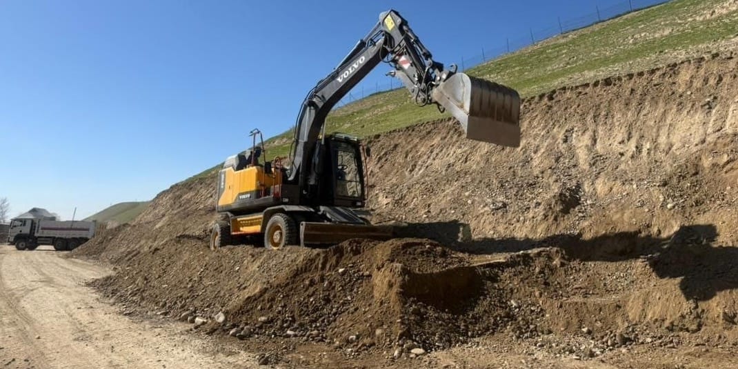 В Сузакском районе заасфальтируют 7.25 км трассы Кара-Дарыя — Дош