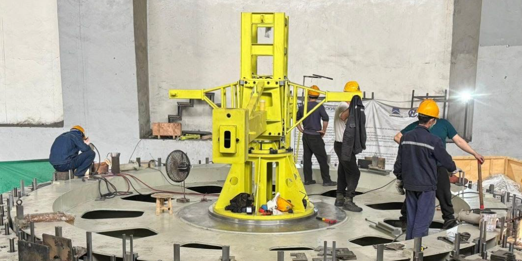CNEEC модернизирует Уч-Курганскую ГЭС: готовность работ — 26.8%