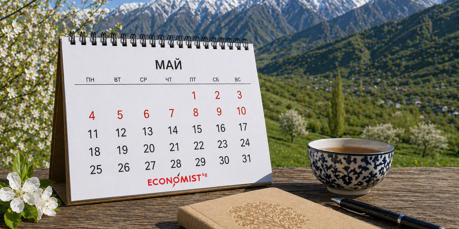 Майские выходные в Кыргызстане продлятся с 1 по 10 число