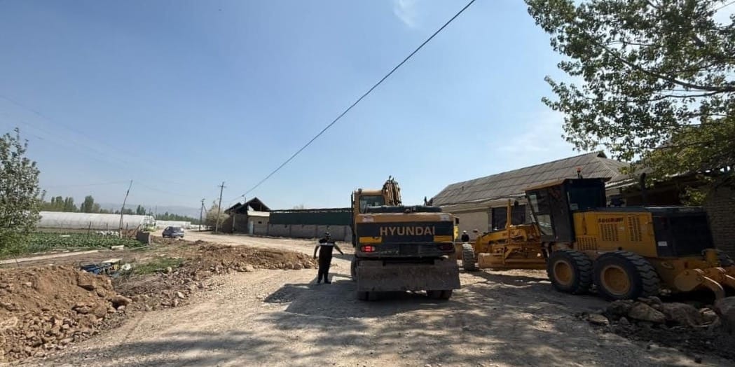 В Араванском районе отремонтируют 8.5 км трассы Уйгур-Абад — Коргон