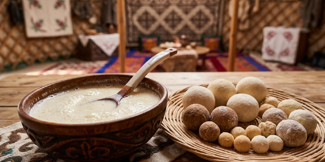 Экспорт курута и кымыза из Кыргызстана вырос в 32 раза