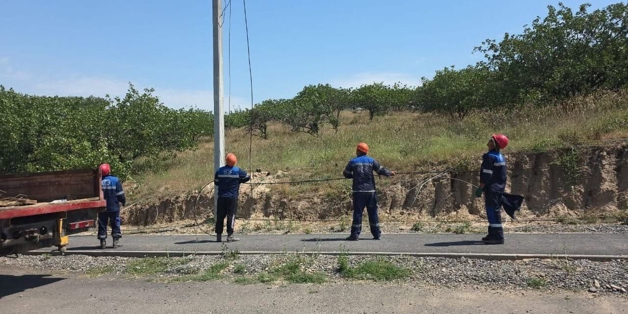 Обновление линий электропередачи и подстанций в городе Манас