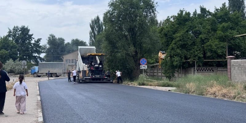В Бишкеке завершили ремонт 11 участков улиц протяженностью 5.11 км