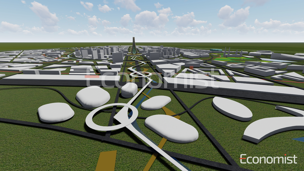 Асман будет финансовым хабом - Садыр Жапаров изображение публикации