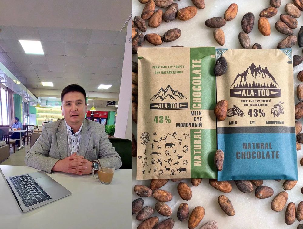 Кыргызстандын bean to bar "Aлa-Too" шоколады инвестор издейт — негиздөөчүсү Бекболот Шапиев менен маек изображение публикации