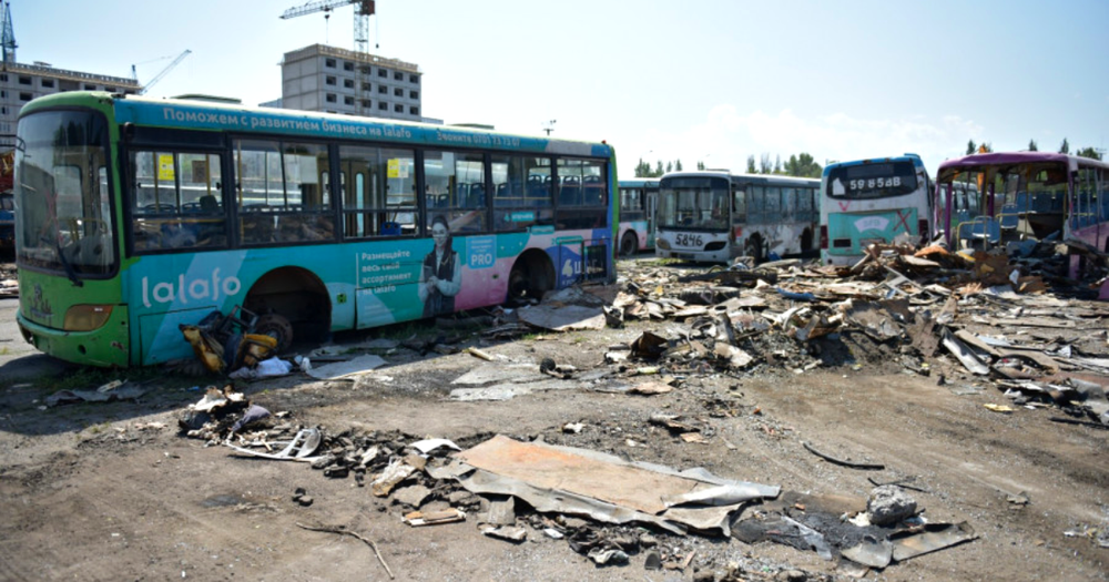 В Бишкеке утилизируют старые автобусы и готовятся к прибытию новых изображение публикации