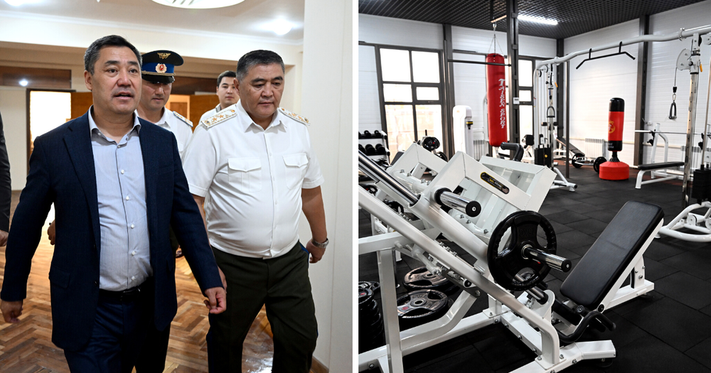 В Ошской области открылось очередное новое здание ГКНБ со спортивным комплексом и изолятором изображение публикации