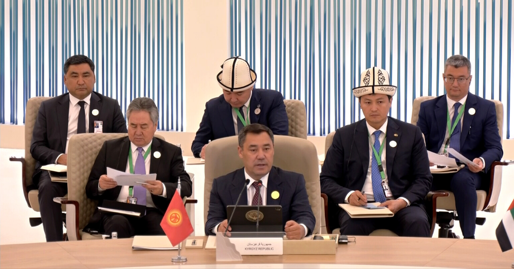 Садыр Жапаров призвал арабские страны участвовать в строительстве железной дороги "Китай - Кыргызстан - Узбекистан" изображение публикации