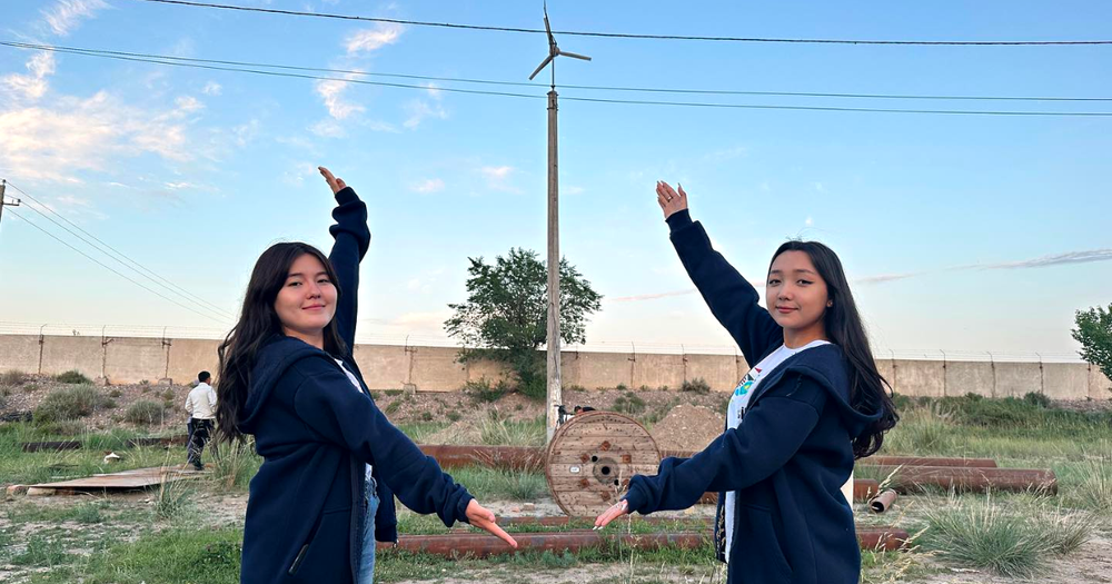 В Балыкчы установили ветрогенератор мощностью 1 кВт изображение публикации