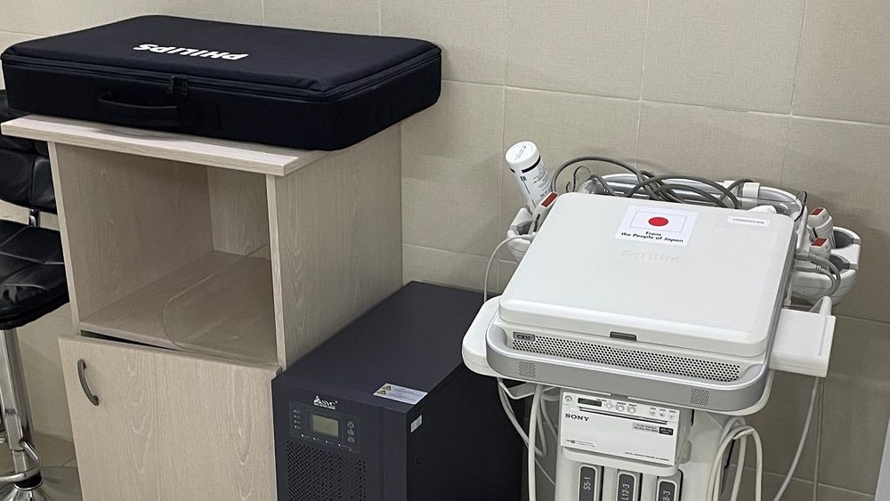 Япония передала Бишкеку эхокардиограф за $80 тысяч изображение публикации