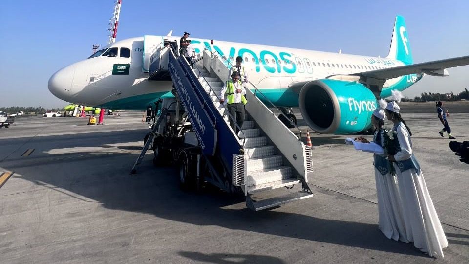 В Оше приземлился первый рейс из Джидды изображение публикации