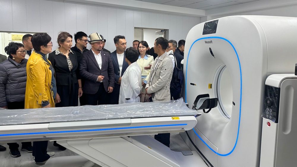 В Балыкчы открыли центр компьютерной томографии по проекту ГЧП с китайской компанией изображение публикации