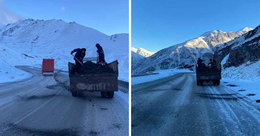 На перевале Тоо-Ашуу сняли ограничение на проезд грузовиков изображение публикации