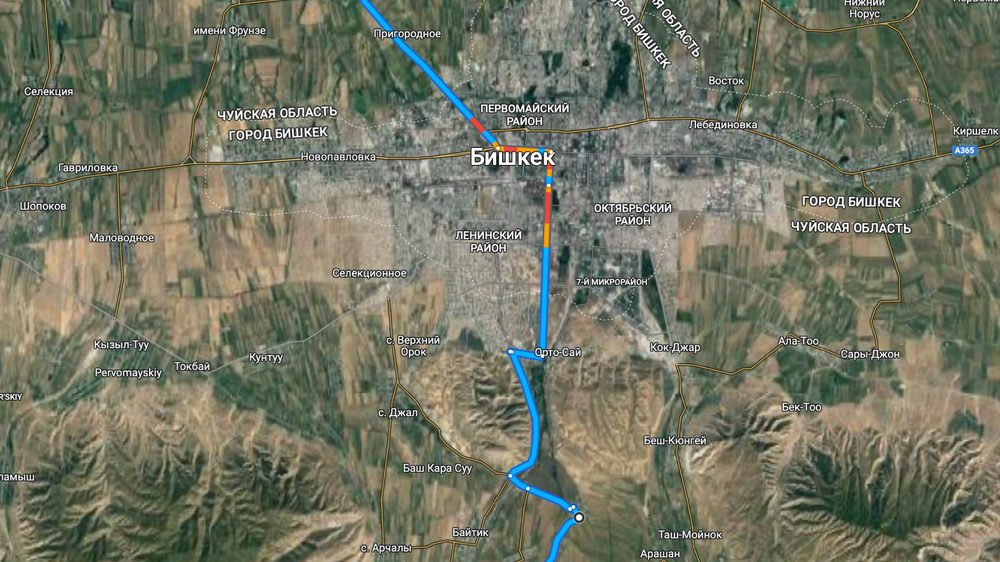 В Бишкеке и Чуйской области 12-13 октября перекроют определенные улицы (Карта + видео) изображение публикации