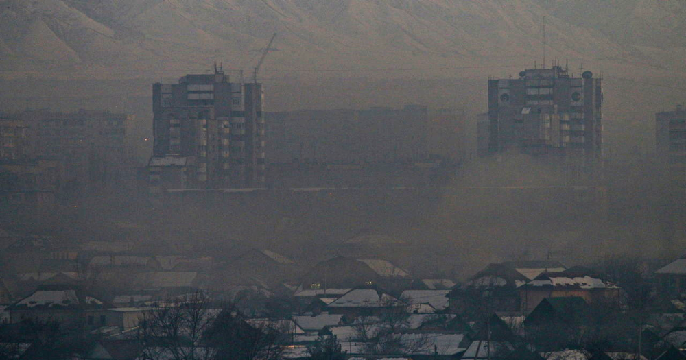Загрязнение воздуха в Бишкеке приводит к потере $20 млн ежегодно – исследование изображение публикации