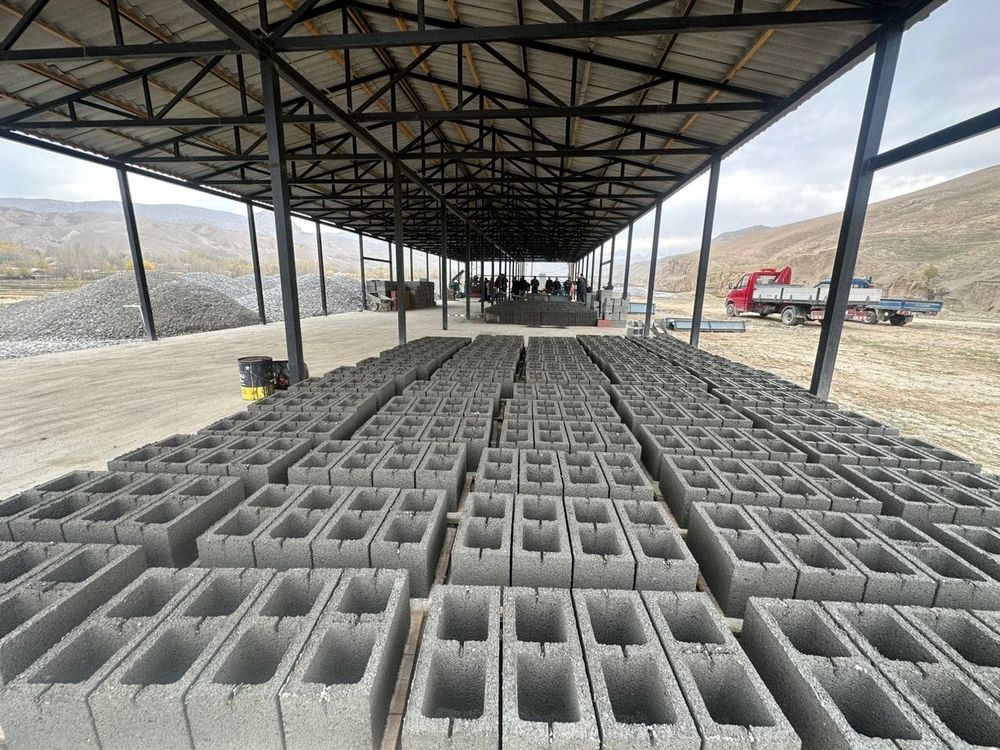 В Лейлекском районе открыли муниципальный завод по производству стройматериалов изображение публикации